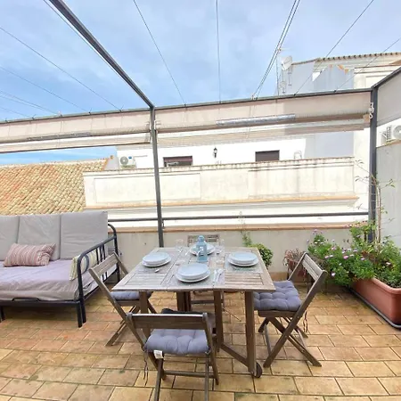 Duplex En Casco Historico, Terraza, Garaje, Wi-fi * Sanlucar de Barrameda